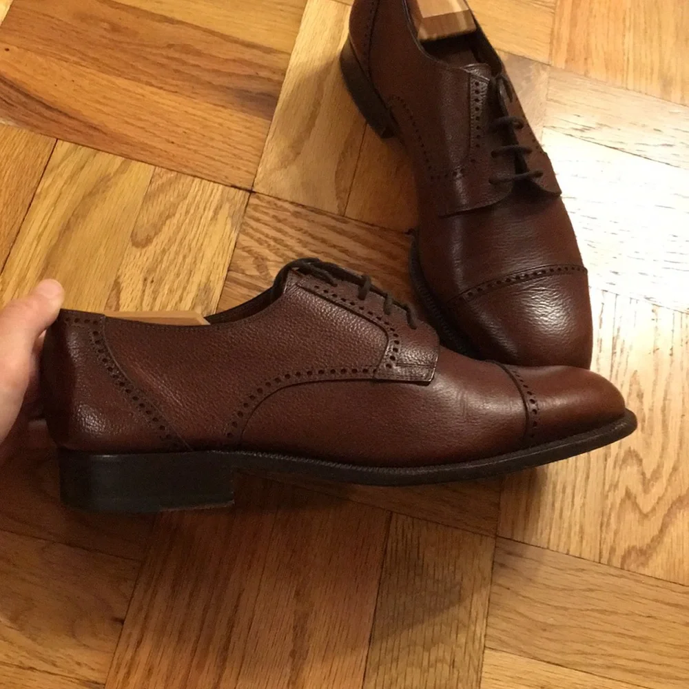 Fratelli Rossetti Brown Mens Oxfords Size 8.5